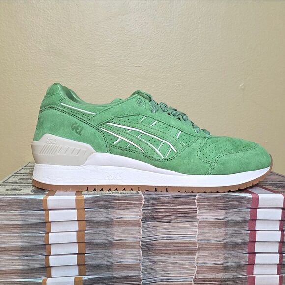 Asics X Concepts Gel Respector Coca Green Suede Special Box Men\'s Size 8 main image 9